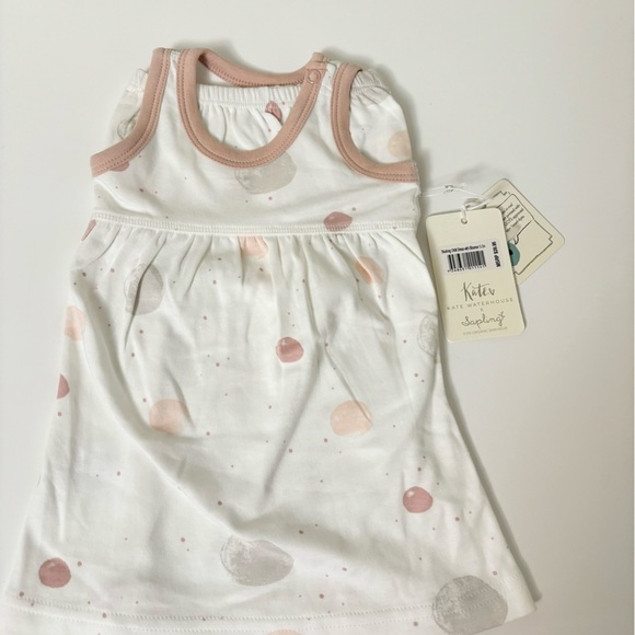 Kate Waterhouse x sapling blushing orbit dress with bloomers size 0-3 mo new - Picture 1 of 4